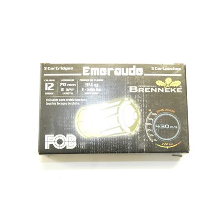 Balle De Fusil Fob Emeraude - 34G - Calibre 12 - 105Uw86bbr