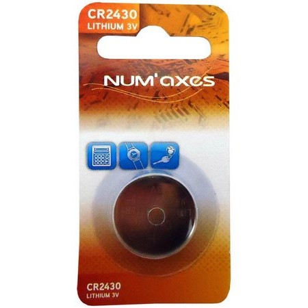 Μπαταρία Λιθίου Numaxes 3V Cr 2430