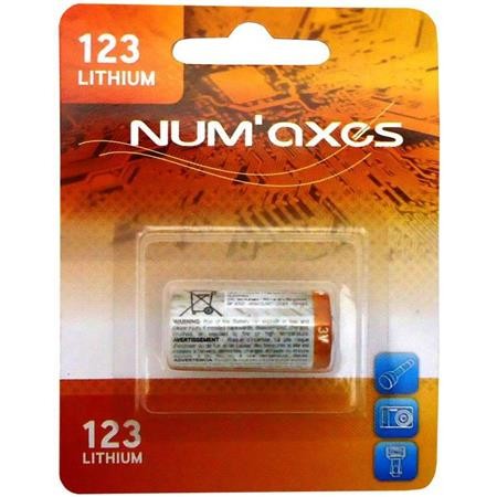 Μπαταρία Λιθίου Numaxes 3V Cr123