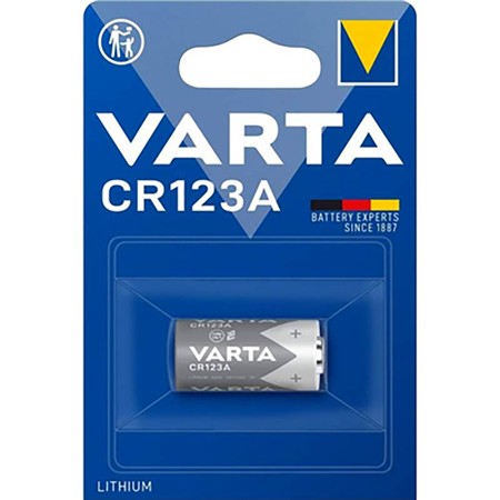 Μπαταρία Λιθίου Varta Cr123