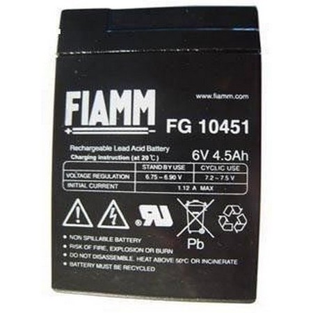 Bateria 6V Roc Import Para Alimentador Automático