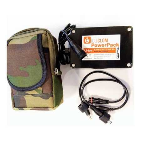 BATTERI OG OPLADNINGSKABEL ICU POWERPACK