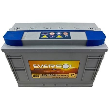 Batterie Eversol Decharge Lente Agm 12V