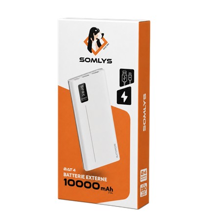 BATTERIE EXTERNE SOMLYS BAT4 10000 MAH