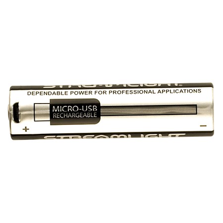 BATTERIER STREAMLIGHT MED KABEL 18650 - PAKKE MED 2