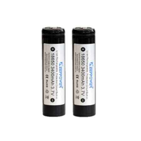 Batterij Tracker 18650 Keeppower - Partij Van 2