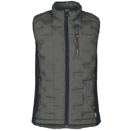 BEHEIZBARE JACKE HERREN - SWEDTEAM GRÜN SWEDTEAM ALPHA PRO 2 - SWEDTEAM VERT
