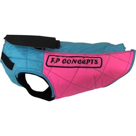 Beskyttelsesvest F.P Concepts Caumont Med Kappe - Blå/Lyserød