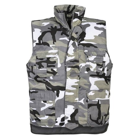 Bezrękawnik Junior Percussion Rangers Pikowana - Kamuflaż