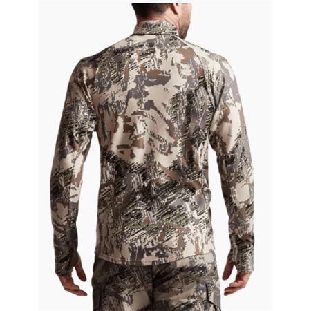 BIELIZNA MĘSKA SITKA CORE MERINO 330 HALF-ZIP MAILLOT - OPTIFADE OPEN COUNTRY