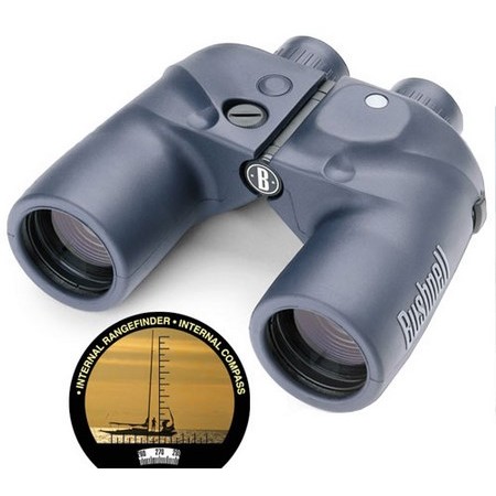 Binocoli 7X50 Bushnell Compas Marine E Bussola Marina