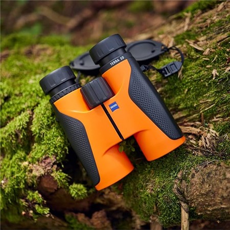 BINOCULARS 8X42 ZEISS TERRA ED T* - BLACK/ORANGE