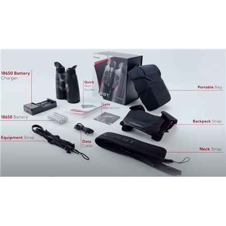 BINÓCULOS DE VISÃO TÉRMICA NOCPIX QUEST H50R LRF