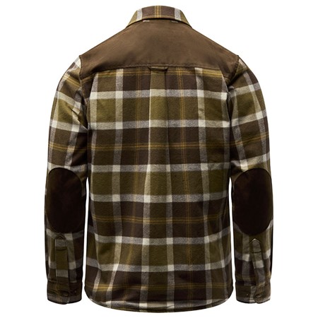BLOUSE MET LANGE MOUWEN VOOR VROUWEN PINEWOOD DOUGLAS - OLIVE GREEN/BLANC