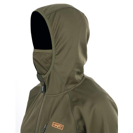 BLUZA DAMSKA HART STILK-HXT - OLIWKOWY CIEMNY