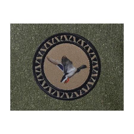 BLUZA MĘSKA BARTAVEL NATURE CANARD OKRĄGŁY DEKOLT - CZARNY