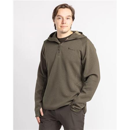 BLUZA MĘSKA PINEWOOD EVERYDAY TRAVEL HOODIE - ZIELONY
