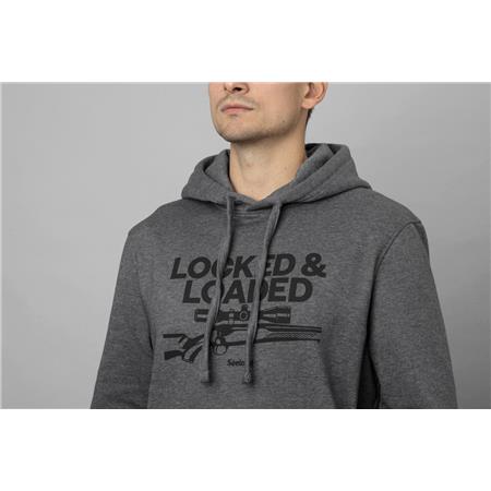 BLUZA MĘSKA SEELAND LOADED HOODIE - SZARY