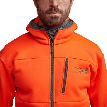 BLUZA MĘSKA SITKA TRAVERSE - BLAZE ORANGE