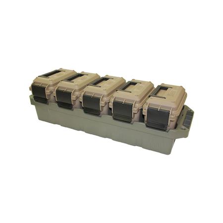 Boîte À Munitions Mtm Case-Gard Ac5c - Par 5