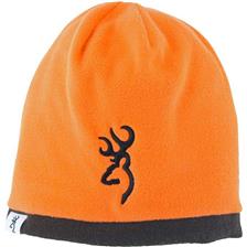 Bonnet homme aimpoint fluo réversible - orange/vert