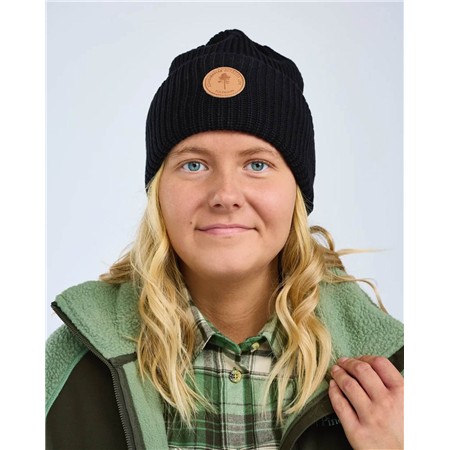 BONNET PINEWOOD KNITTED - BLACK