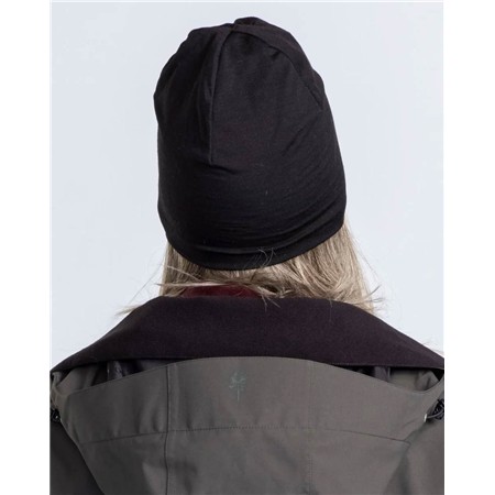 BONNET PINEWOOD MERINO WOOL - BLACK