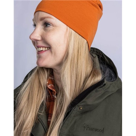 BONNET PINEWOOD MERINO WOOL - BURNED ORANGE