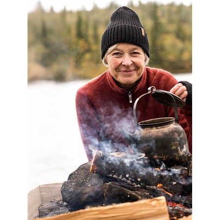 BONNET WOOLPOWER RIB - NOIR