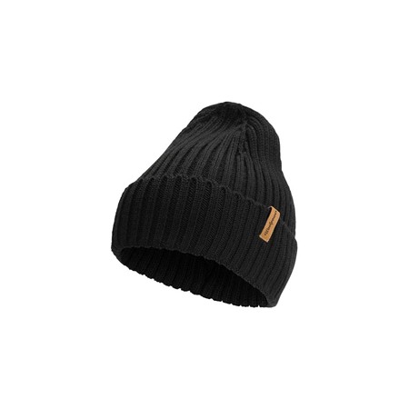 Bonnet Woolpower Rib - Noir
