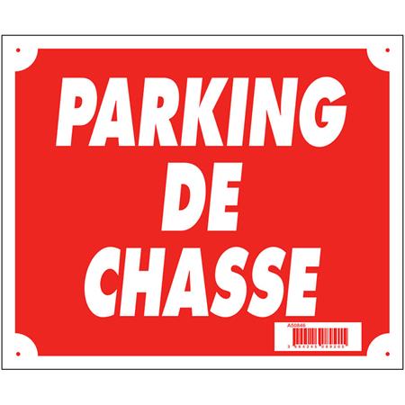 Bord Signaalgeving Europ Arm Parking De Chasse