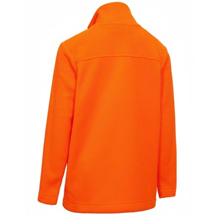 BØRNEFLEECE DEERHUNTER YOUTH ATLAS LIGHT FLEECE - SIKKERHEDSORANGE
