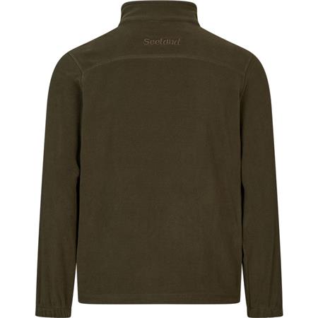 BØRNEFLEECE SEELAND BENJAMIN FLEECE - PINJEGRØN