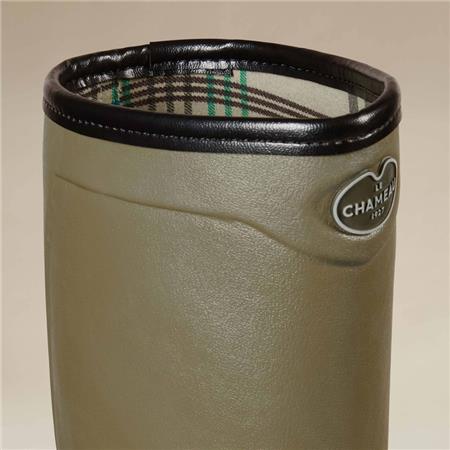 BOTAS DE HOMBRE LE CHAMEAU COUNTRY CROSS JERSEY - VERDE OLIVA