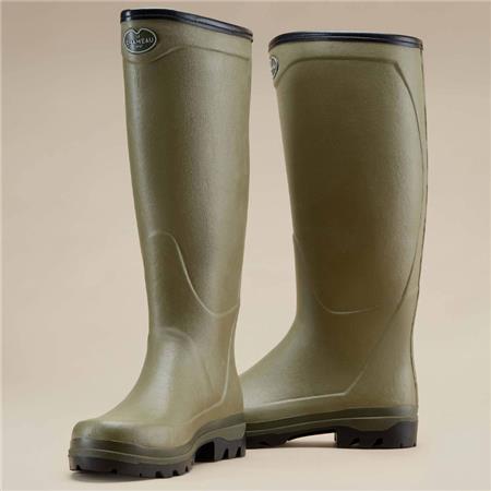 BOTAS DE HOMBRE LE CHAMEAU COUNTRY CROSS JERSEY - VERDE OLIVA