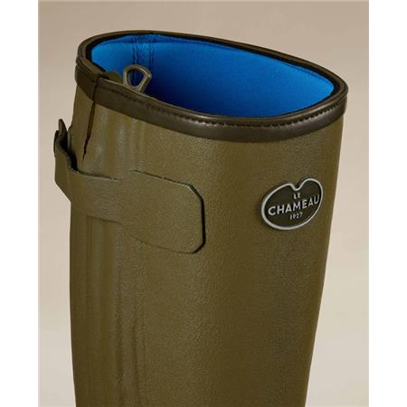 BOTAS HOMBRE CAZADOR FORRADAS DE NEOPRENO - VERDE VIERZON LE CHAMEAU DOUBLÉES DE NÉOPRÈNE - VERT VIERZON