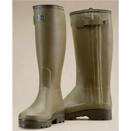 BOTAS HOMBRE CAZADOR FORRADAS DE NEOPRENO - VERDE VIERZON LE CHAMEAU DOUBLÉES DE NÉOPRÈNE - VERT VIERZON