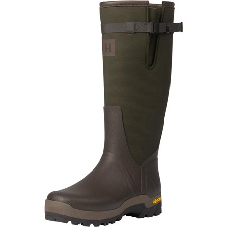 Botas Homem Harkila Forester Textile Rubber - Willow Green/Deep Brown