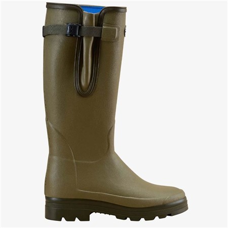 Botas Homem Le Chameau Vierzonord Doublées Néoprène - Verde Vierzon