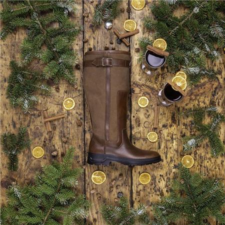 BOTAS MUJER LE CHAMEAU JAMESON CUERO - CARAMELO