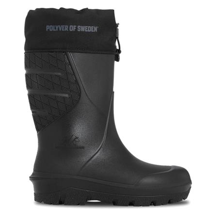 Μπότεσ Unisex Polyver Classic Sport Mid - Μαύρο