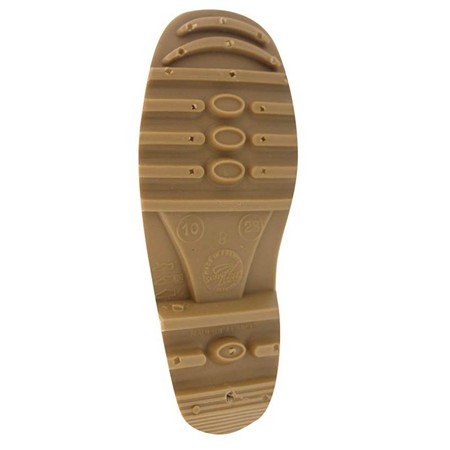 BOTTES ENFANT BAUDOU BERNY - KAKI/CREPE
