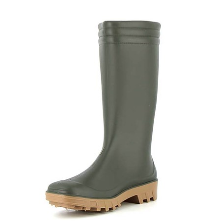 BOTTES ENFANT BAUDOU BERNY - KAKI/CREPE