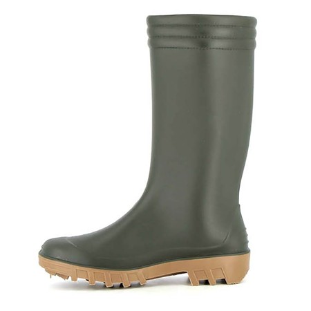 BOTTES ENFANT BAUDOU BERNY - KAKI/CREPE
