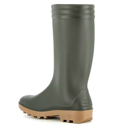 BOTTES ENFANT BAUDOU BERNY - KAKI/CREPE