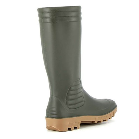 BOTTES ENFANT BAUDOU BERNY - KAKI/CREPE