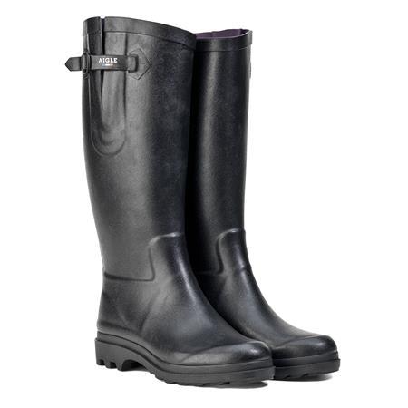 Bottes Femme Aigle Boyfriend Aiglentine 2 - Noir