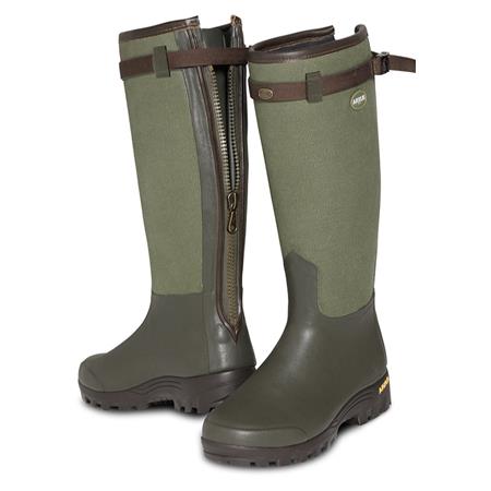 Bottes Homme Arxus Primo Canvas Zip - Hunting Green