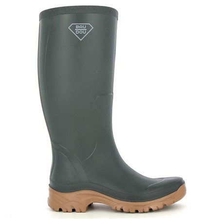 Bottes Homme Baudou Apache - Kaki/Crepe