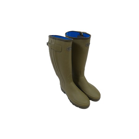 Bottes Homme Chasseur Le Chameau Doublées De Néoprène - Vert Vierzon - 46 - M46